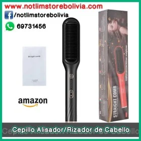 Cepillo Alisador/Rizador de Cabello - Precio : 150 Bs