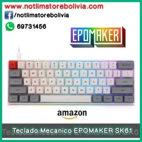 Teclado Mecanico EPOMAKER SK61 (RGB) - Precio : 500 Bs