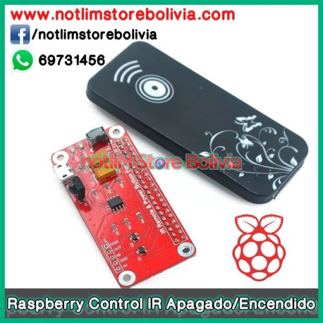 Control Remoto IR Apagado/Encendido para Raspberry Pi - Precio: 200 Bs