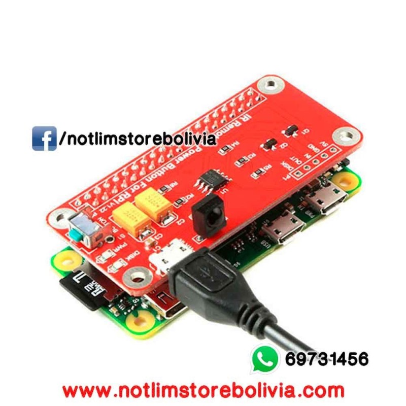 Control Remoto IR Apagado/Encendido para Raspberry Pi | notliM Store ...