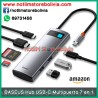 Hub USB-C Multipuerto 7 en 1 (Marca BASEUS) - Precio: 250 Bs