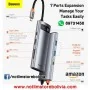 Hub USB-C Multipuerto 7 en 1 (Marca BASEUS) - Precio : 250 Bs