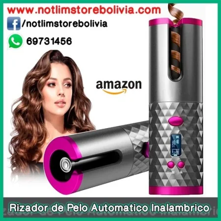 Rizador de Pelo Automatico Inalambrico Portatil - Precio : 200 Bs
