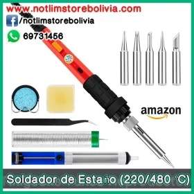 Soldador de Estaño de Temperatura Ajustable 220-480 ℃ (Marca KAIWEETS) - Precio : 200 Bs
