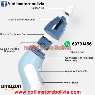 Limpiador Nasal Electrico para Bebe - Precio: 200 Bs