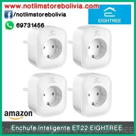 Enchufe Inteligente ET22 EIGHTREE (Alexa & Google Compatible) - Precio : 350 Bs